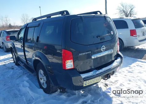 2008 Nissan Pathfinder S/Le/Se из США, поврежденный, VIN 5N1AR18U88C615